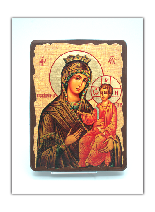 Ícone da Virgem Maria com o Menino Jesus (Theotokos)