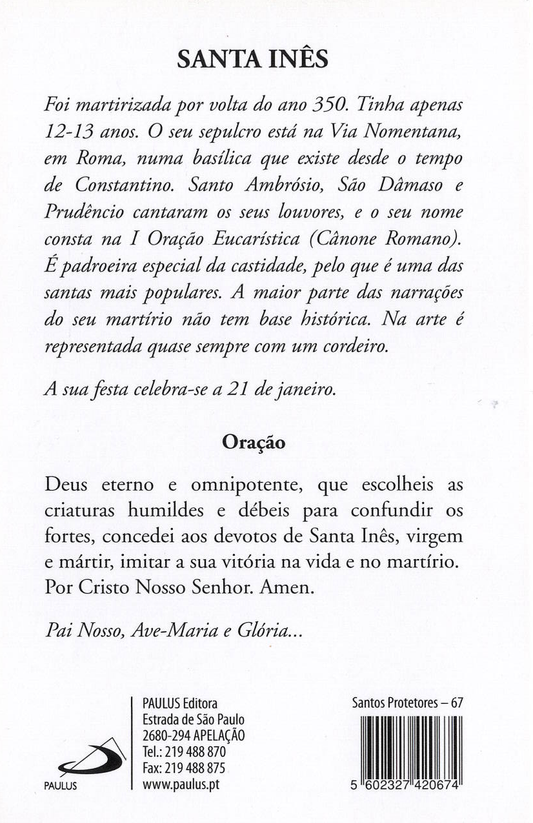 Pagela Santa Inês - 25 un.