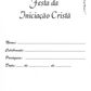 Diploma Festa da Iniciação Cristã - 10 un.
