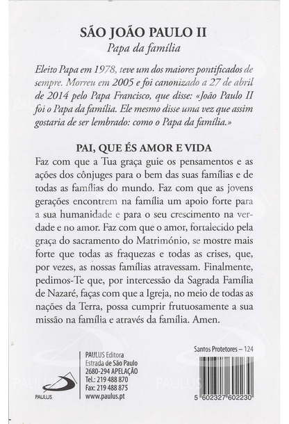 Pagela São João Paulo II - 25 un.