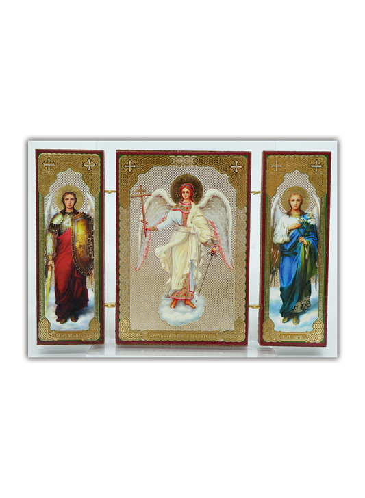 Trípticos Ícones Cristãos - Vários modelos - Médio