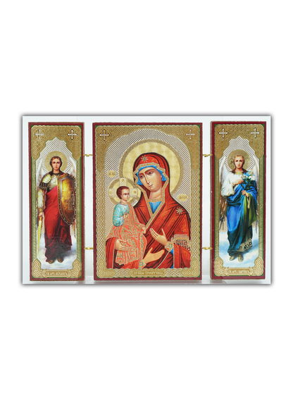 Trípticos Ícones Cristãos - Vários modelos - Médio
