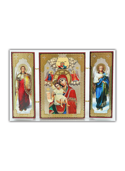 Trípticos Ícones Cristãos - Vários modelos - Médio