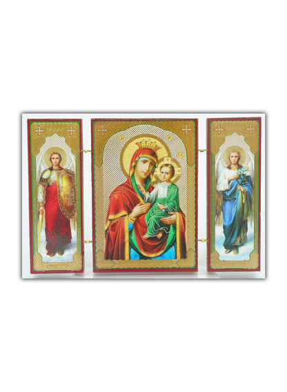 Trípticos Ícones Cristãos - Vários modelos - Médio