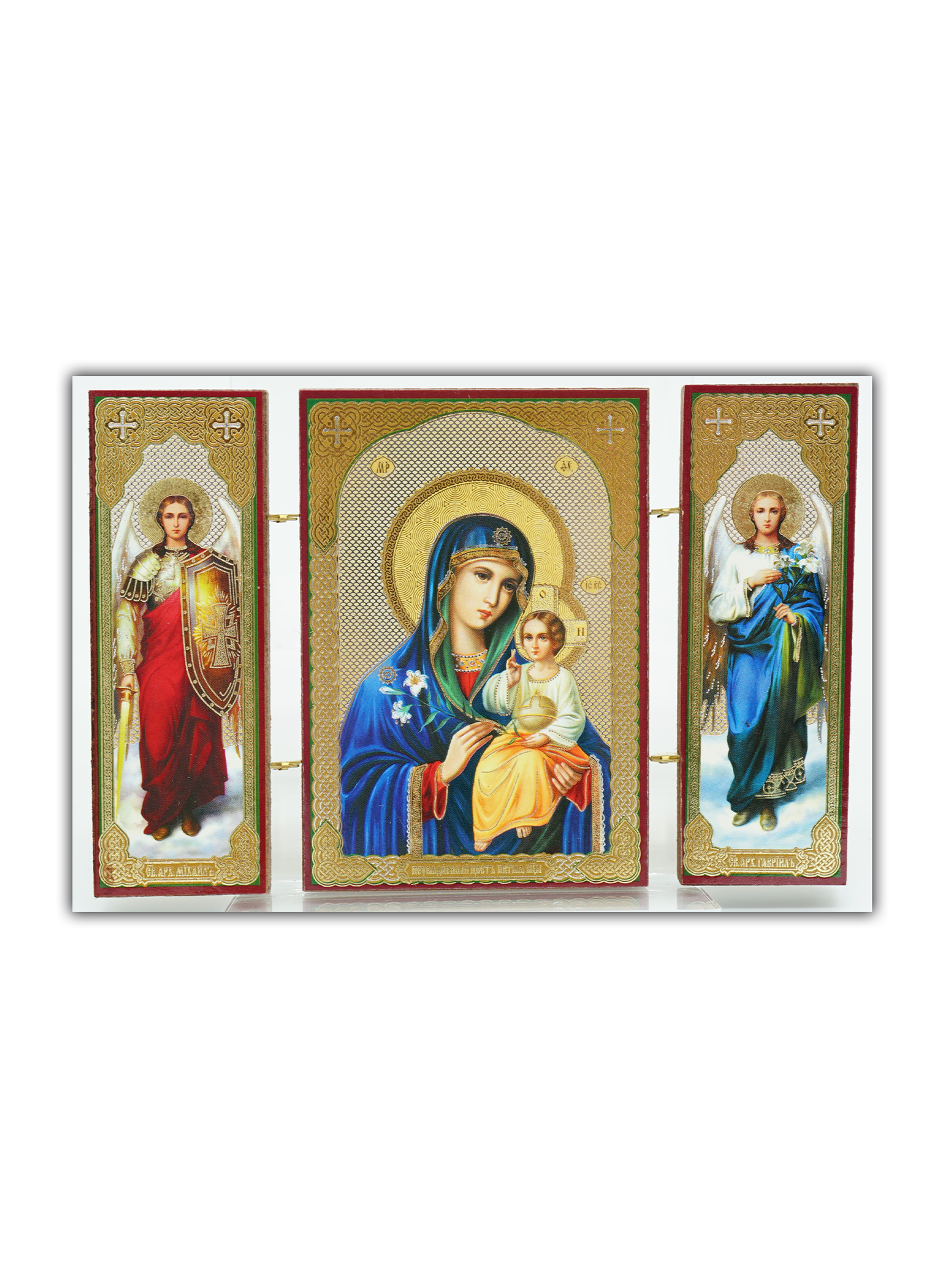 Trípticos Ícones Cristãos - Vários modelos - Médio