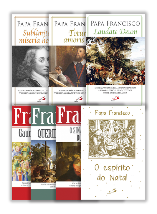 Pack Documentos do Papa Francisco