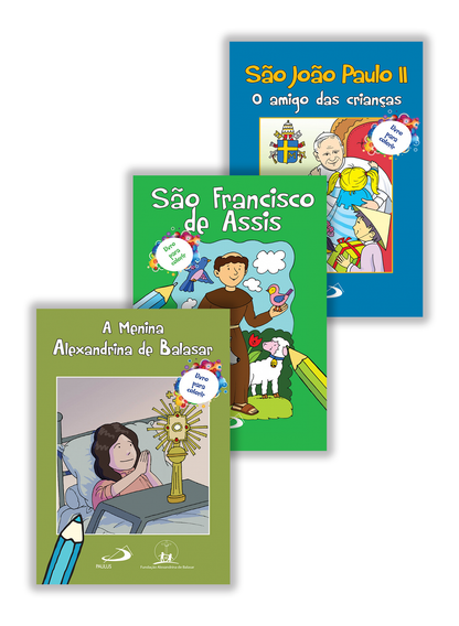 Pack Livros para colorir