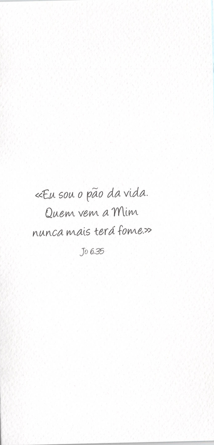 Cartão Parabéns Primeira Comunhão - 10 un.