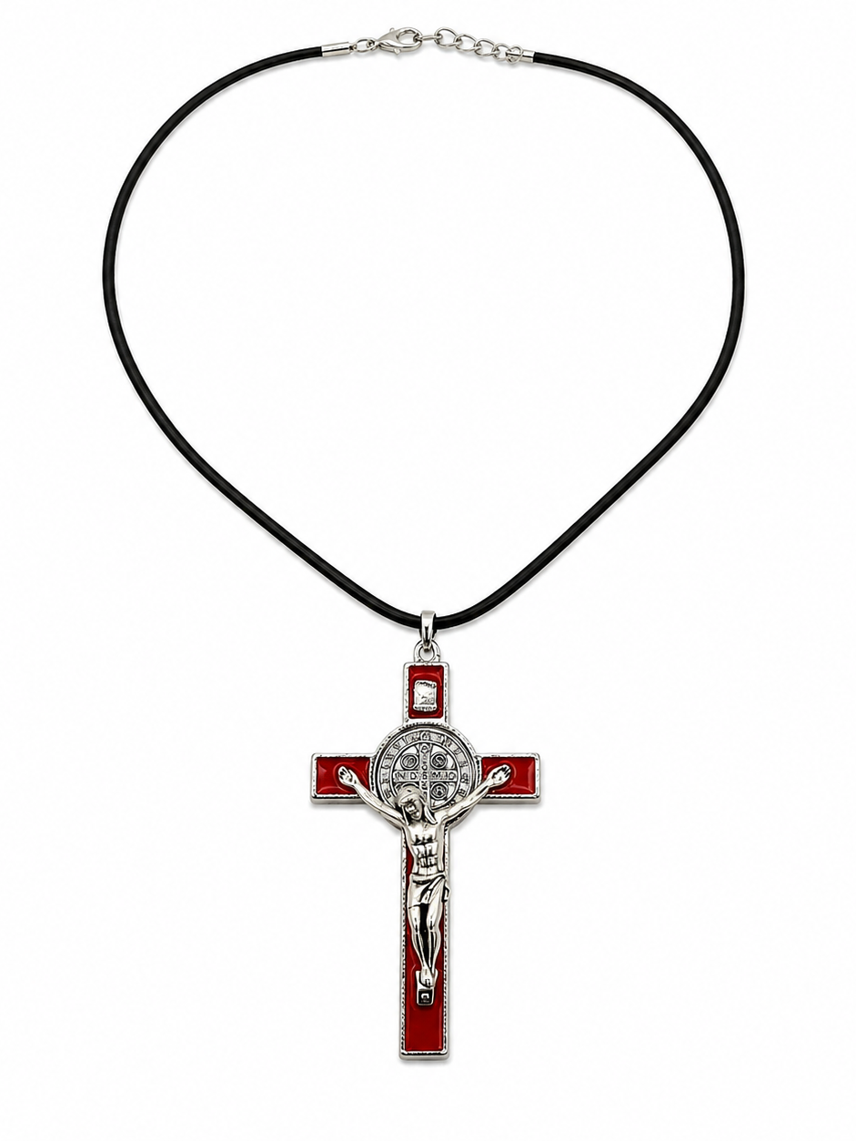 Colar com Cruz de São Bento