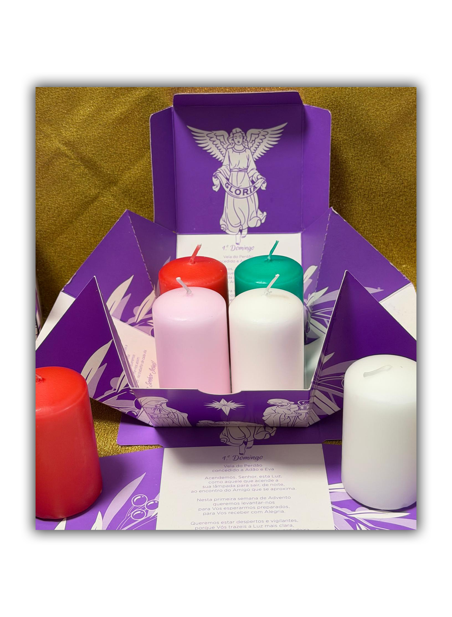 Kit Vela do Advento em Família