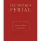 Lecionário Ferial V - Anos Ímpares - Tempo Comum