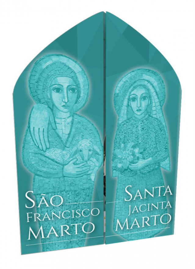 Oratório a São Francisco e Santa Jacinta Marto
