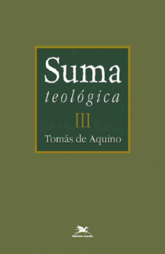 Suma teológica vol. 3