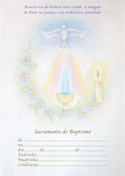 Diploma Batismo (2 cores)