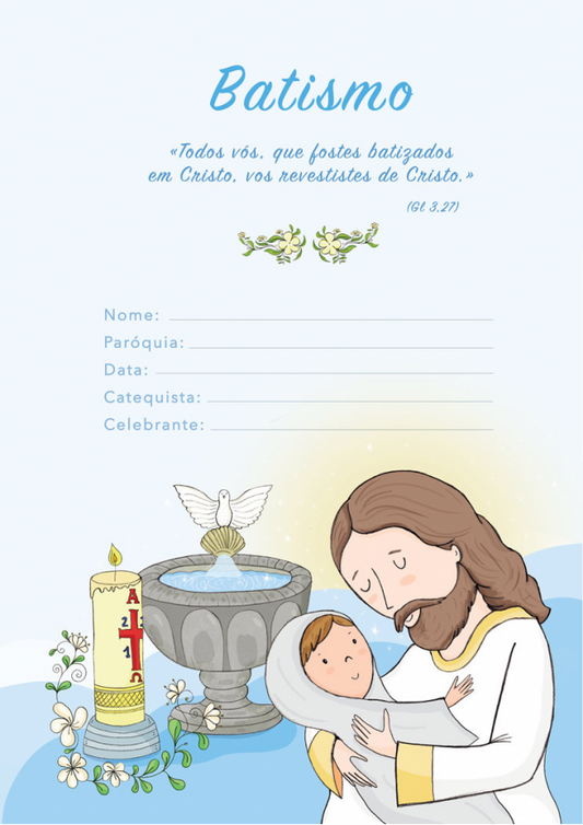 Diploma Batismo( 2 medidas)