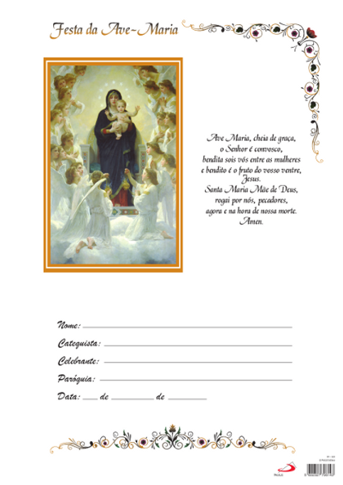 Diploma Festa da Ave-Maria