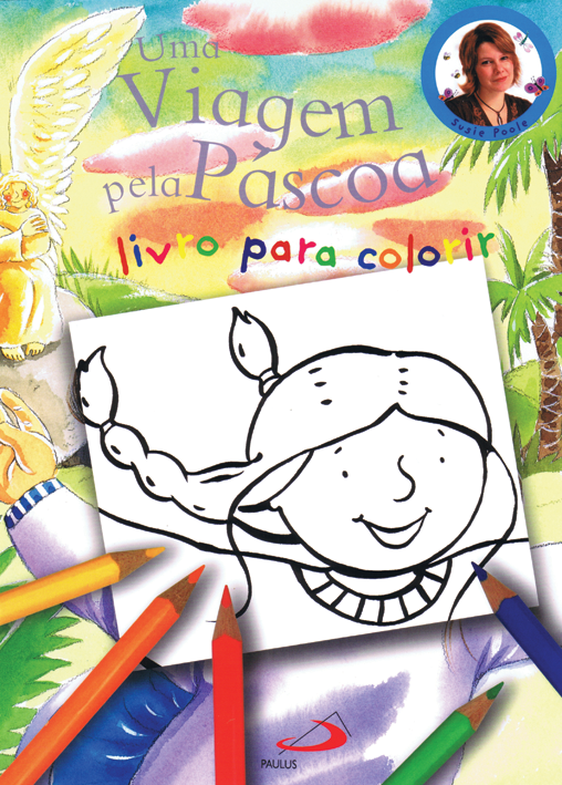 Uma viagem pela Páscoa(livro para colorir)