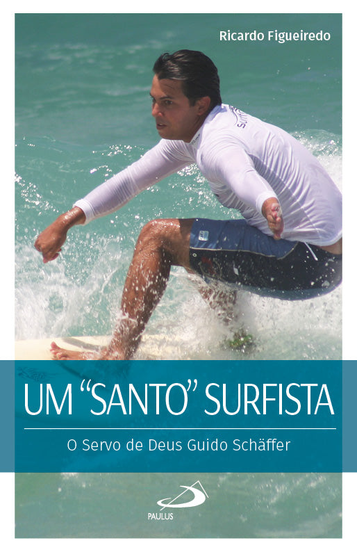 Um «santo» surfista